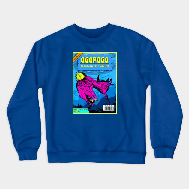 OGOPOGO Crewneck Sweatshirt by theanomalius_merch